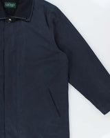 Vintage Y2K 00s Lauren Ralph Lauren Wool Blend Quilt Lined Weatherproof Mac - XL