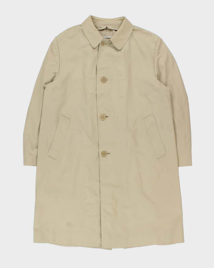 Vintage 1990s Aquascutum Aqua5 Mid Length Weatherproof Mac - L