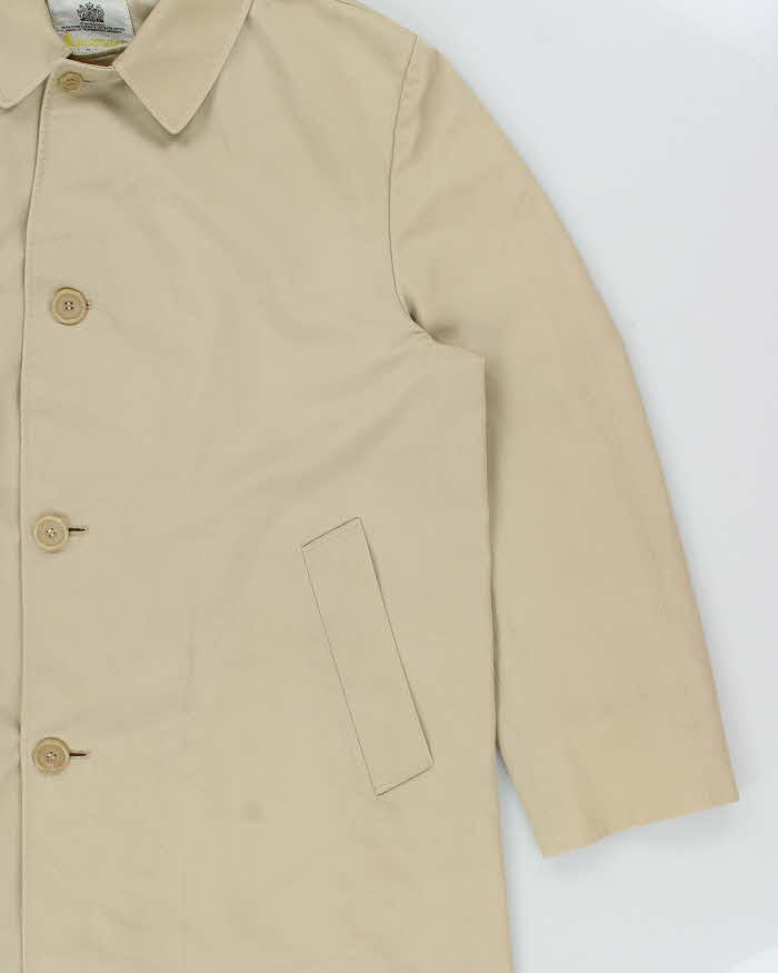 Vintage 1990s Aquascutum Aqua5 Mid Length Weatherproof Mac - L