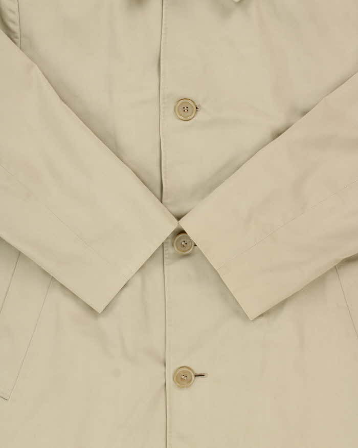 Vintage 1990s Aquascutum Aqua5 Mid Length Weatherproof Mac - L