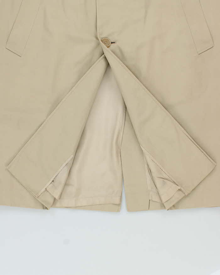 Vintage 1990s Aquascutum Aqua5 Mid Length Weatherproof Mac - L