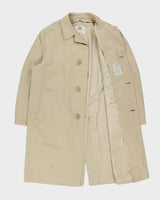 Vintage 1990s Aquascutum Aqua5 Mid Length Weatherproof Mac - L