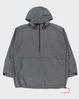Vintage Y2K 00s Nike Embroidered Centre Swoosh Pullover Windbreaker Jacket - XXL