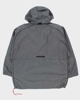 Vintage Y2K 00s Nike Embroidered Centre Swoosh Pullover Windbreaker Jacket - XXL