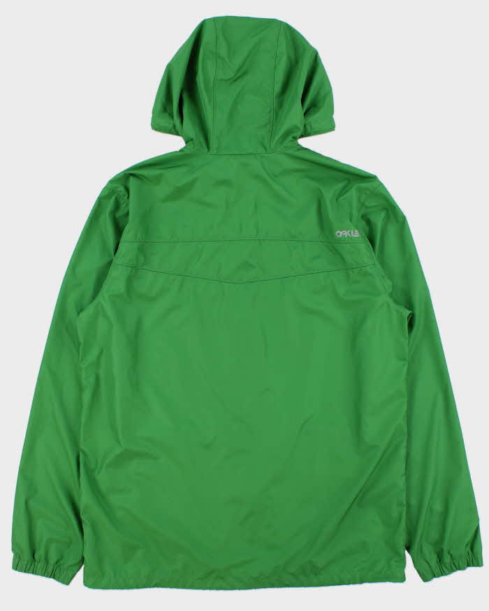 Vintage Oakley 3M Logo Lightweight Soft Shell Regular Fit Hooded Windbreaker Jacket - L