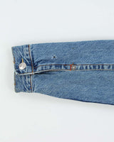 Vintage True Religion 'Chain Stitch Jimmy' Medium Wash Denim Jacket - XL