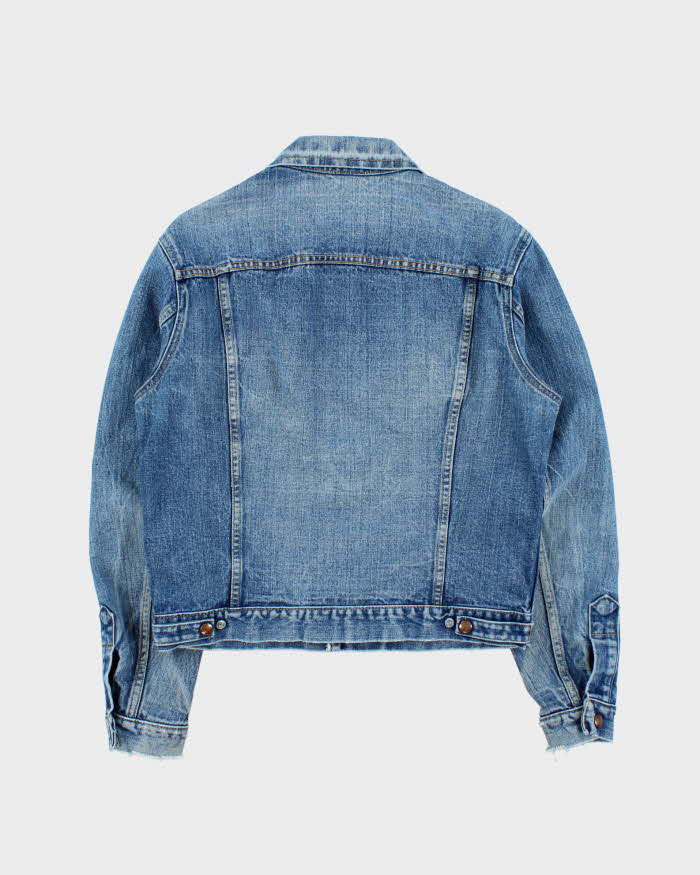 Vintage 1970s GWG Union Made In Canada Snap Button Medium Wash Denim Jacket - M