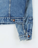 Vintage 1970s GWG Union Made In Canada Snap Button Medium Wash Denim Jacket - M