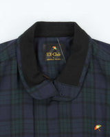 Vintage 1990s Arnold Palmer Ex-Club Tartan Wool Bomber Jacket - L