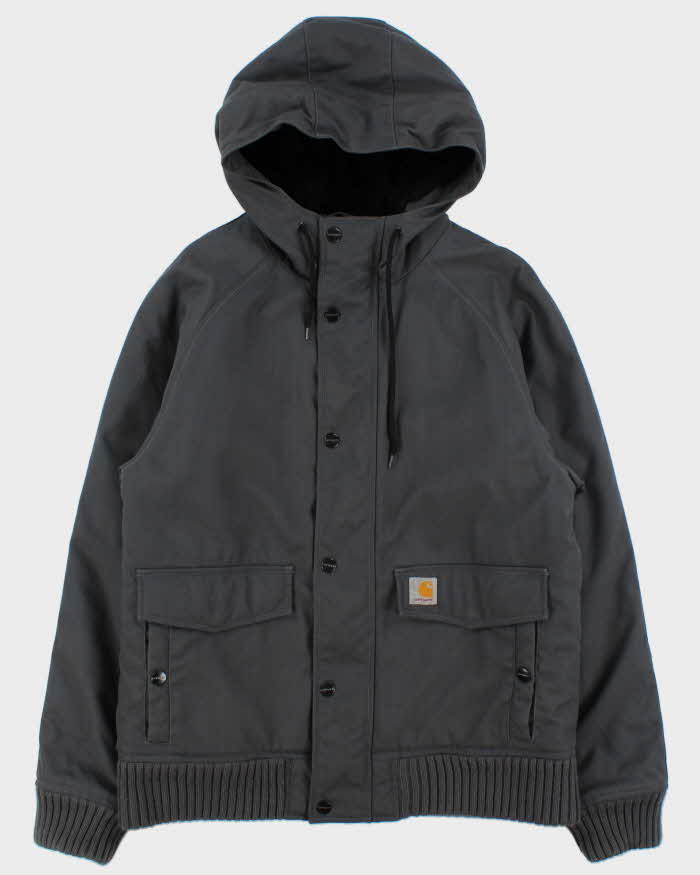 Vintage 2009 Y2K Carhartt Faux Fur Lined Durable Tahoe Bomber Jacket - M