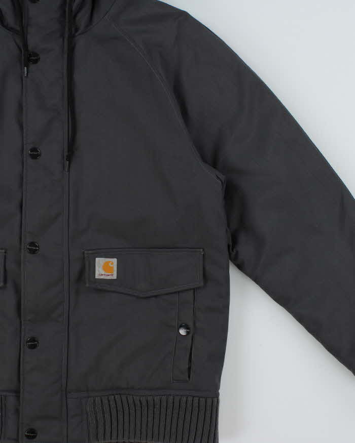 Vintage 2009 Y2K Carhartt Faux Fur Lined Durable Tahoe Bomber Jacket - M