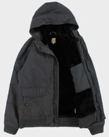 Vintage 2009 Y2K Carhartt Faux Fur Lined Durable Tahoe Bomber Jacket - M