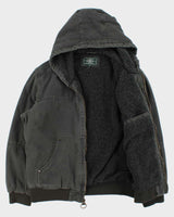 Vintage Y2K 00s G.H.Bass Khaki Sherpa Lined Canvas Active Bomber Jacket - L