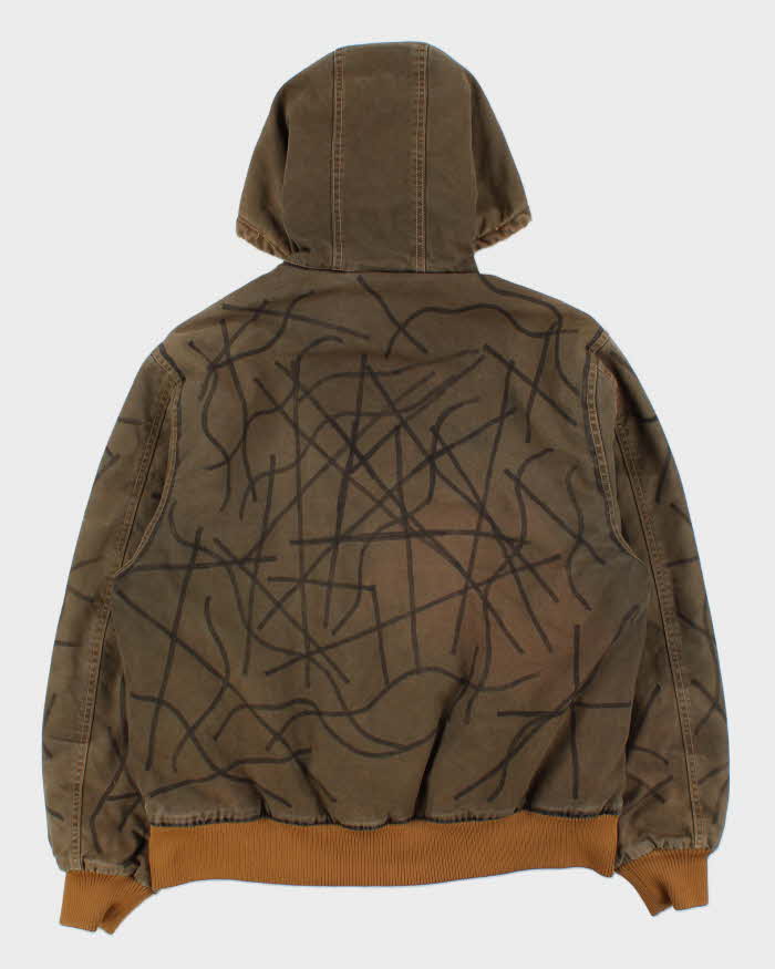 Vintage Dickies Khaki Custom Hilman Quilt Lined Canvas Active Bomber Jacket - M