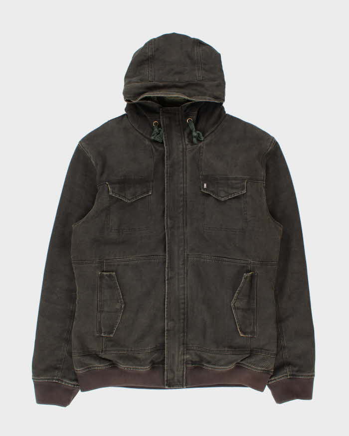Vintage Y2K 00s Sitka Sherpa Lined Heavyweight Durable Canvas Exploration Jacket - XXL