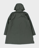 Stutterheim Khaki Stockholm Original Snap Button Hooded Raincoat - M