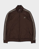 Vintage Y2K 00s Nike Silver Side Tape Classic Track Jacket - XL