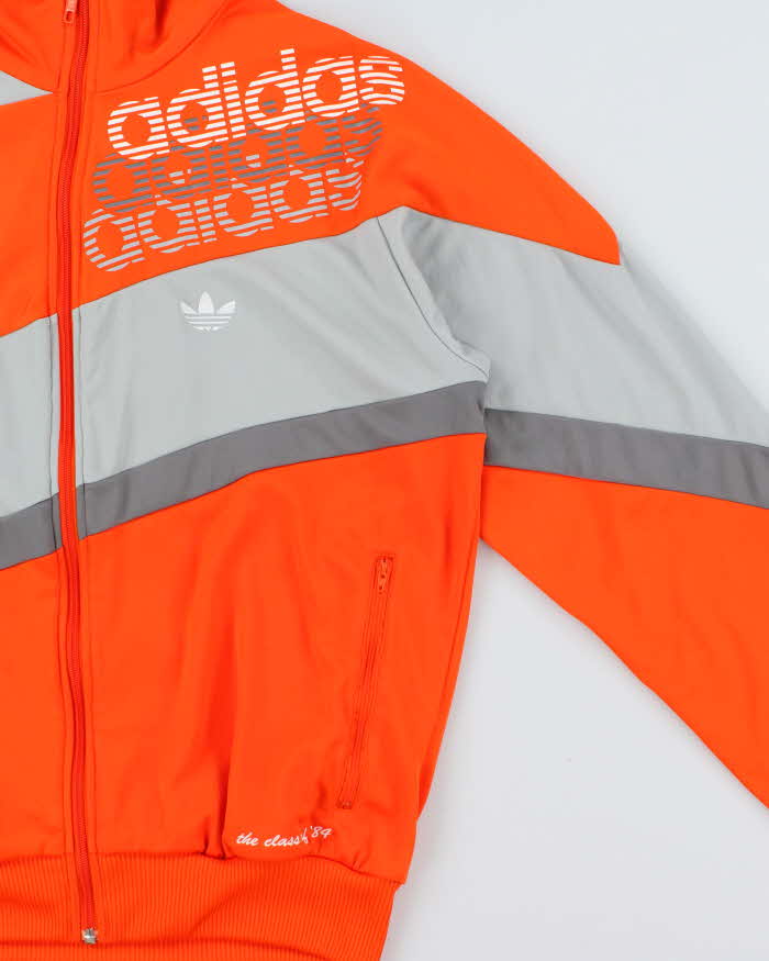 Vintage Y2K 2005 Adidas Originals 'The Class Of '84' Striped Track Jacket - L