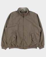 Vintage 1990s Izod Khaki Soft Shell Harrington Jacket - L