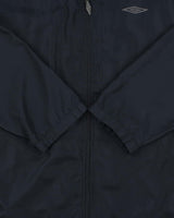 Vintage Y2K 00s Umbro Navy Soft Shell Hooded Windbreaker Jacket - XL