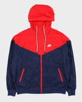 Vintage Nike Windrunner Two-Tone Hooded Shell Windbreaker Jacket - L