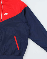 Vintage Nike Windrunner Two-Tone Hooded Shell Windbreaker Jacket - L