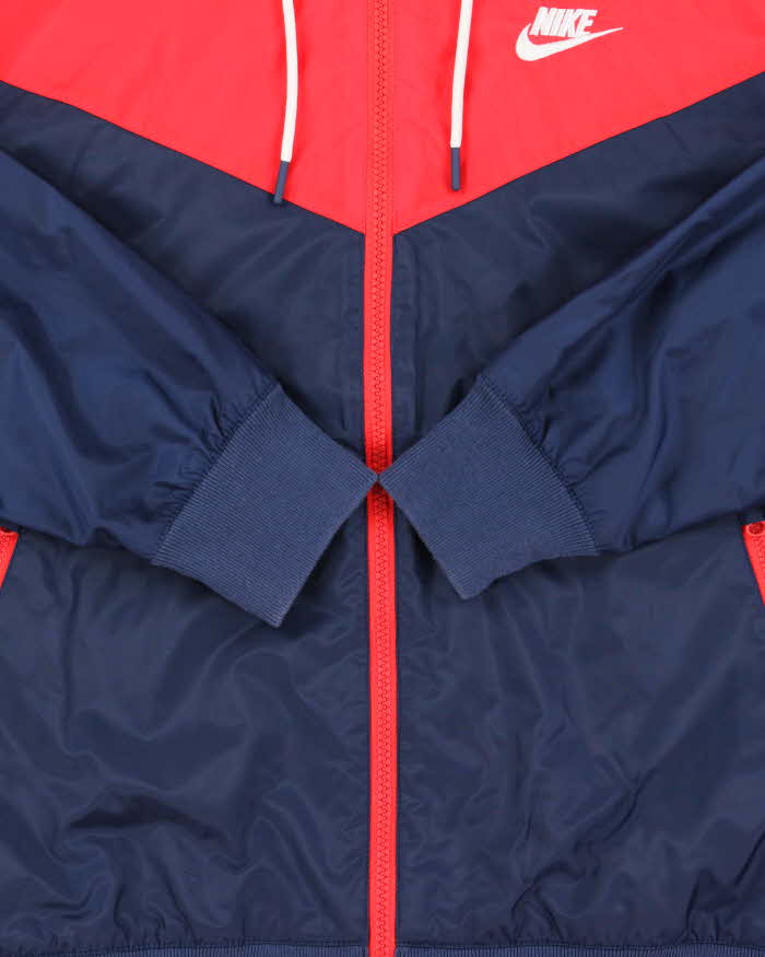 Vintage Nike Windrunner Two-Tone Hooded Shell Windbreaker Jacket - L