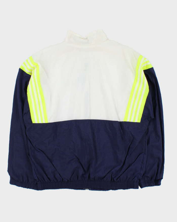 Vintage 2001 Y2K Adidas Volt 3-Stripe Shell Windbreaker Jacket - M