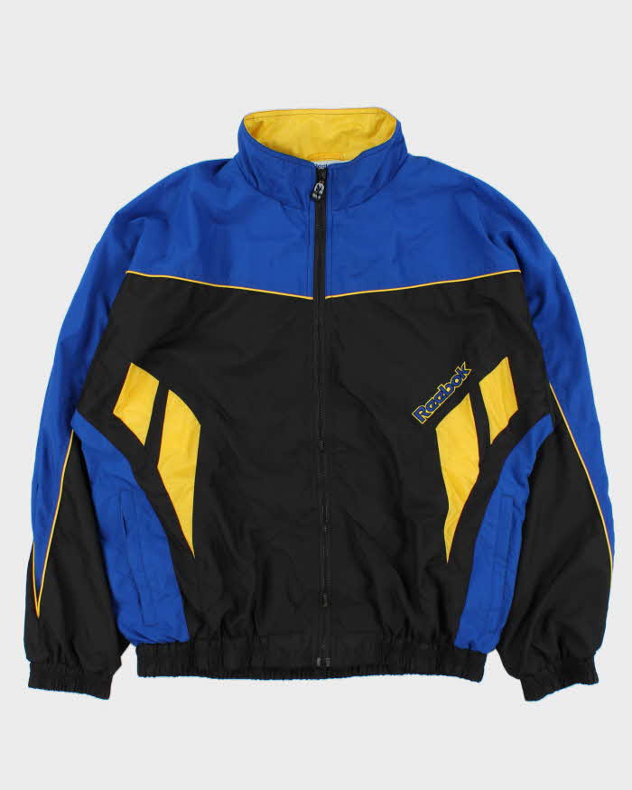Vintage Y2K 00s Reebok Embroidered Soft Shell Windbreaker Jacket - L