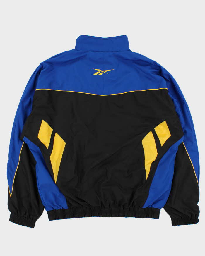 Vintage Y2K 00s Reebok Embroidered Soft Shell Windbreaker Jacket - L