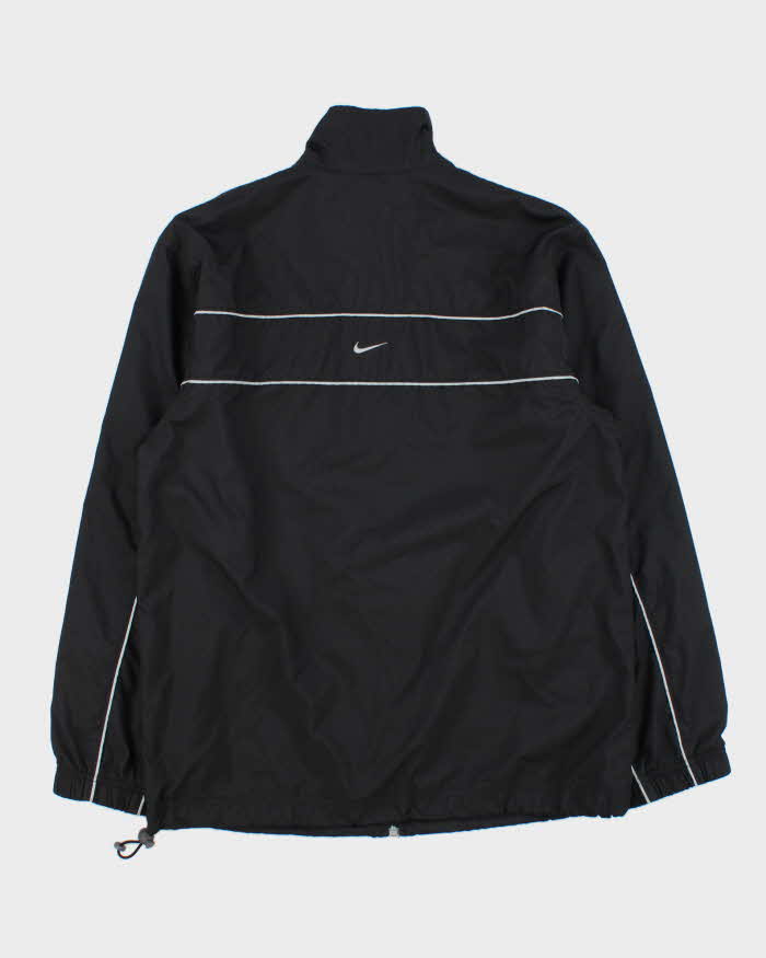 Vintage Y2K 00s Nike Swoosh Embroidered Shell Windbreaker Jacket - S