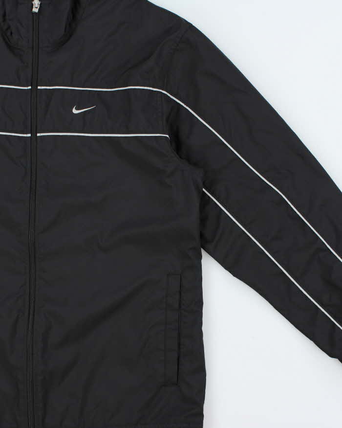 Vintage Y2K 00s Nike Swoosh Embroidered Shell Windbreaker Jacket - S