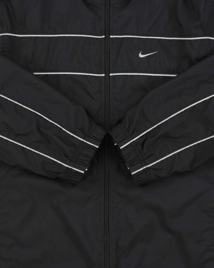 Vintage Y2K 00s Nike Swoosh Embroidered Shell Windbreaker Jacket - S