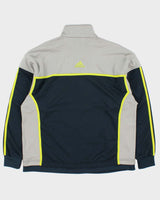 Vintage 1990s Adidas Embroidered Volt 3-Stripe Track Jacket - M