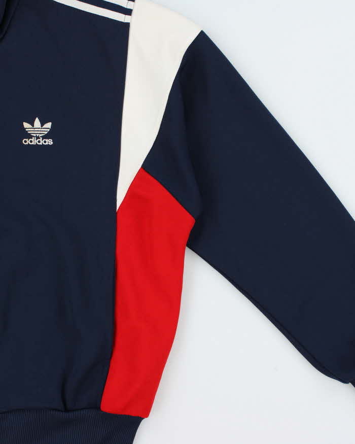 Vintage 1980s Adidas Originals Classic Trefoil Track Jacket - M