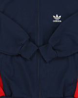 Vintage 1980s Adidas Originals Classic Trefoil Track Jacket - M