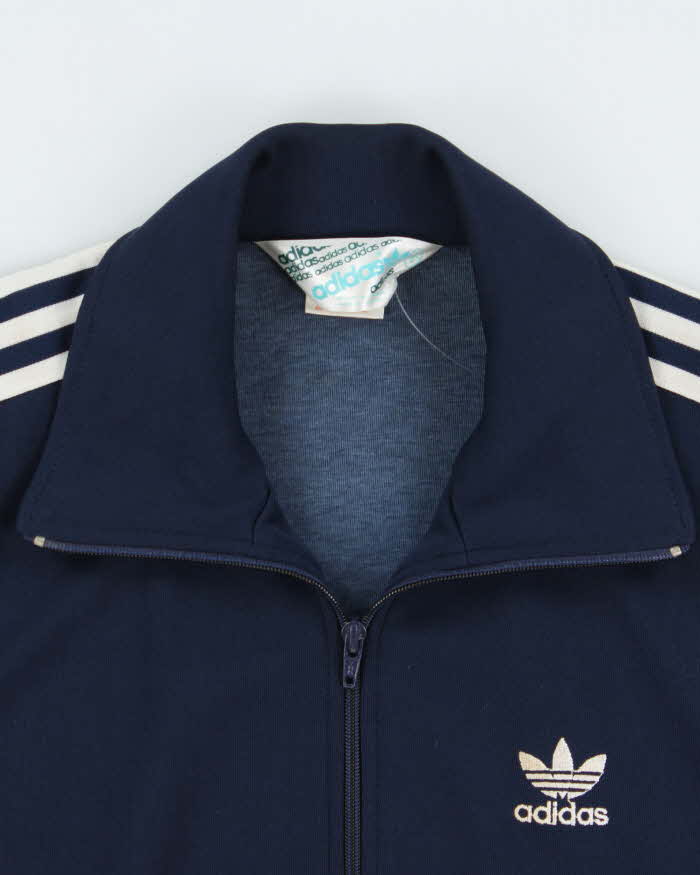 Vintage 1980s Adidas Originals Classic Trefoil Track Jacket - M