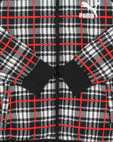 2021 Puma T7 68' Plaid Funnel Neck Track Jacket - S