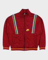 Nike 1988 Dept. Of Archives Embroidered Big Logo Striped Reissue Track Jacket - M