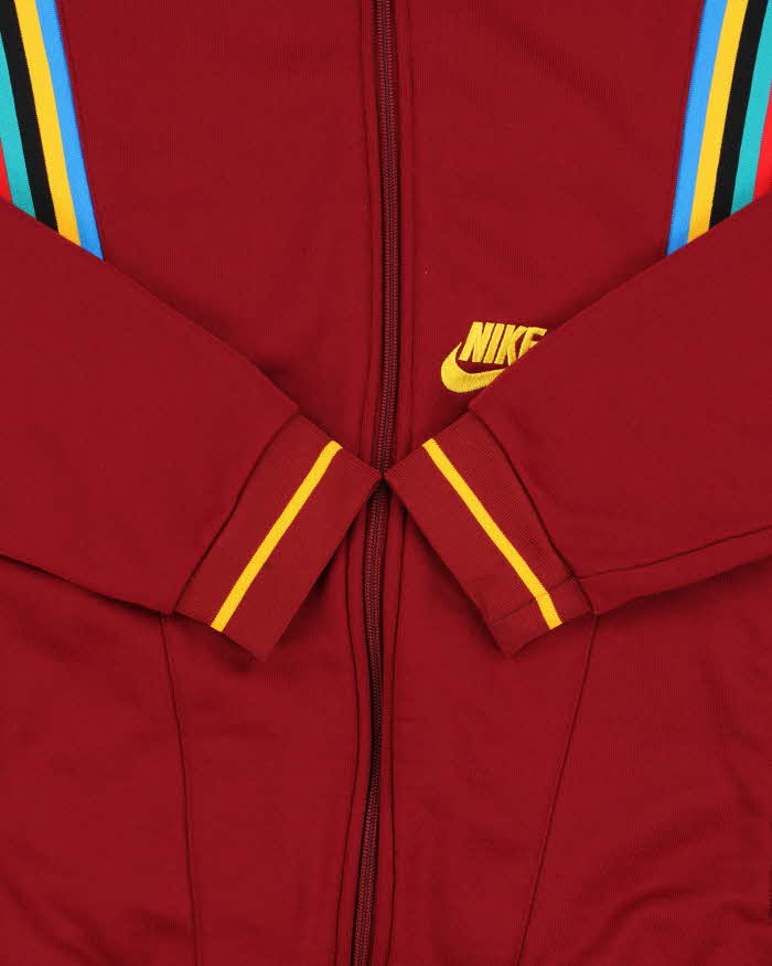 Nike 1988 Dept. Of Archives Embroidered Big Logo Striped Reissue Track Jacket - M