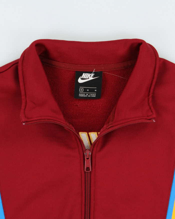 Nike 1988 Dept. Of Archives Embroidered Big Logo Striped Reissue Track Jacket - M