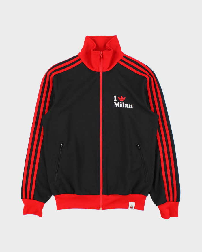 Vintage 2007 Adidas Originals 'I Love Milan' ACM Football Track Jacket - S