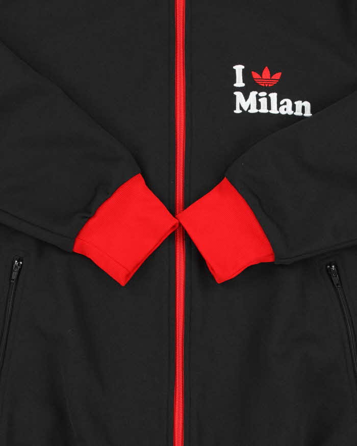 Vintage 2007 Adidas Originals 'I Love Milan' ACM Football Track Jacket - S