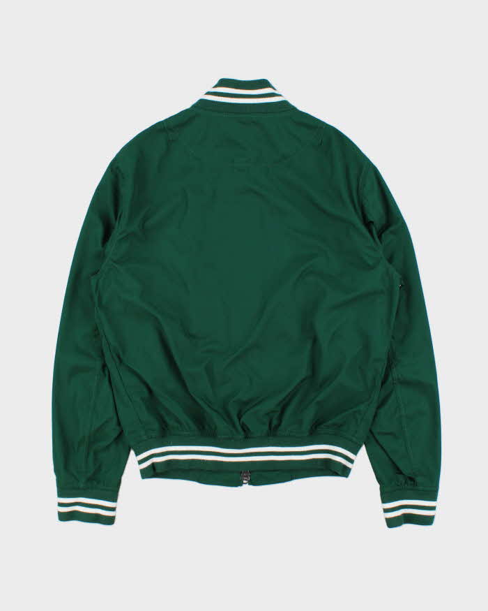 Vintage Y2K 00s Polo Ralph Lauren Canvas Shell Track Bomber Jacket - S