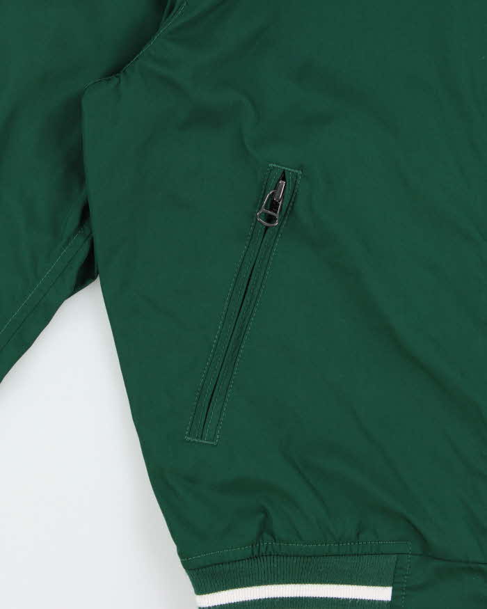 Vintage Y2K 00s Polo Ralph Lauren Canvas Shell Track Bomber Jacket - S