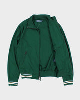 Vintage Y2K 00s Polo Ralph Lauren Canvas Shell Track Bomber Jacket - S