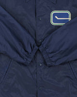Vintage Y2K 00s CCM Classics Retro NHL Vancouver Canucks Centre Ice Coach Jacket - M