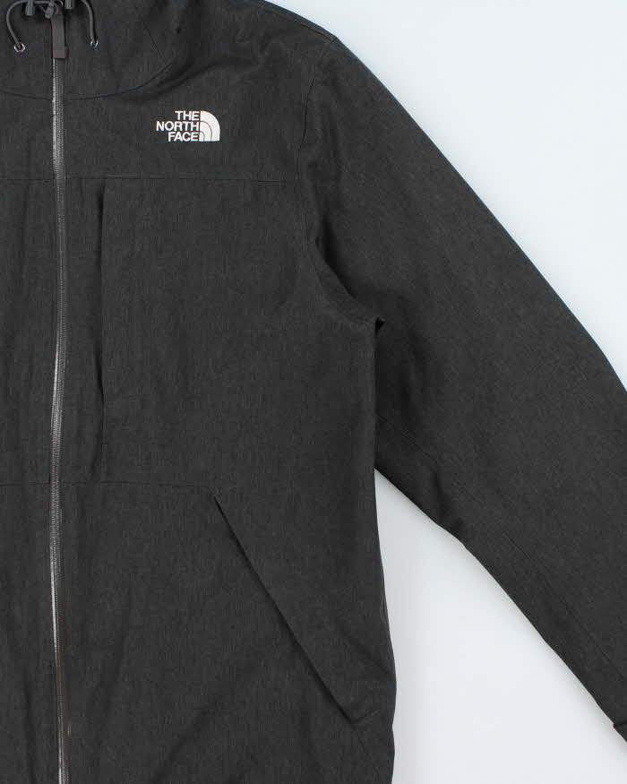 Vintage The North Face Marl Grey DryVent Soft Shell Mountaineering Jacket - M