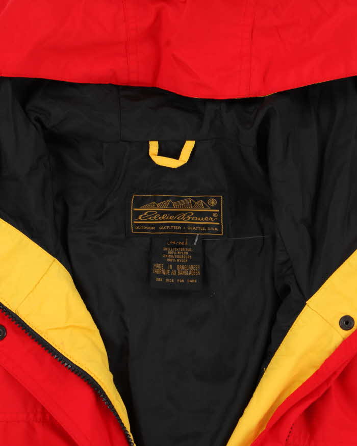 Vintage 1990s Eddie Bauer Gore-Tex Hooded Mountaineering Jacket - L