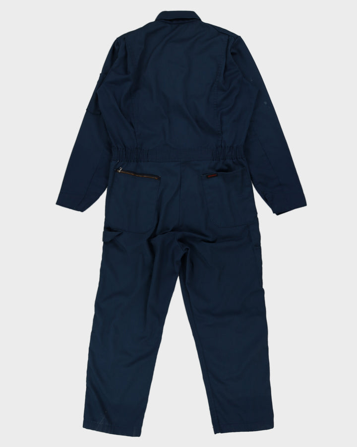 00s Dickies Blue Navy Workwear Coveralls / Overalls - 40L